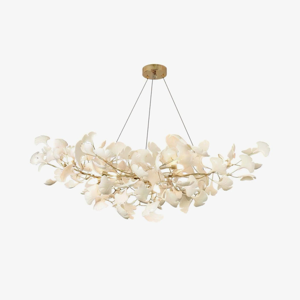 Horizon Bloom Gingko Chandelier – Organic Sculptural Branch Design