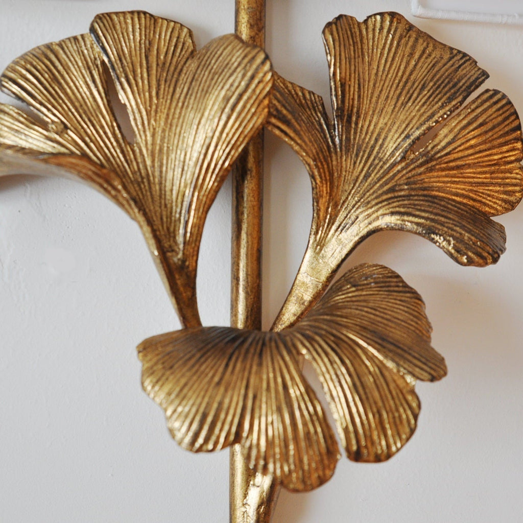 Ginkgo Wall Lamp – Daisy Leaf Design