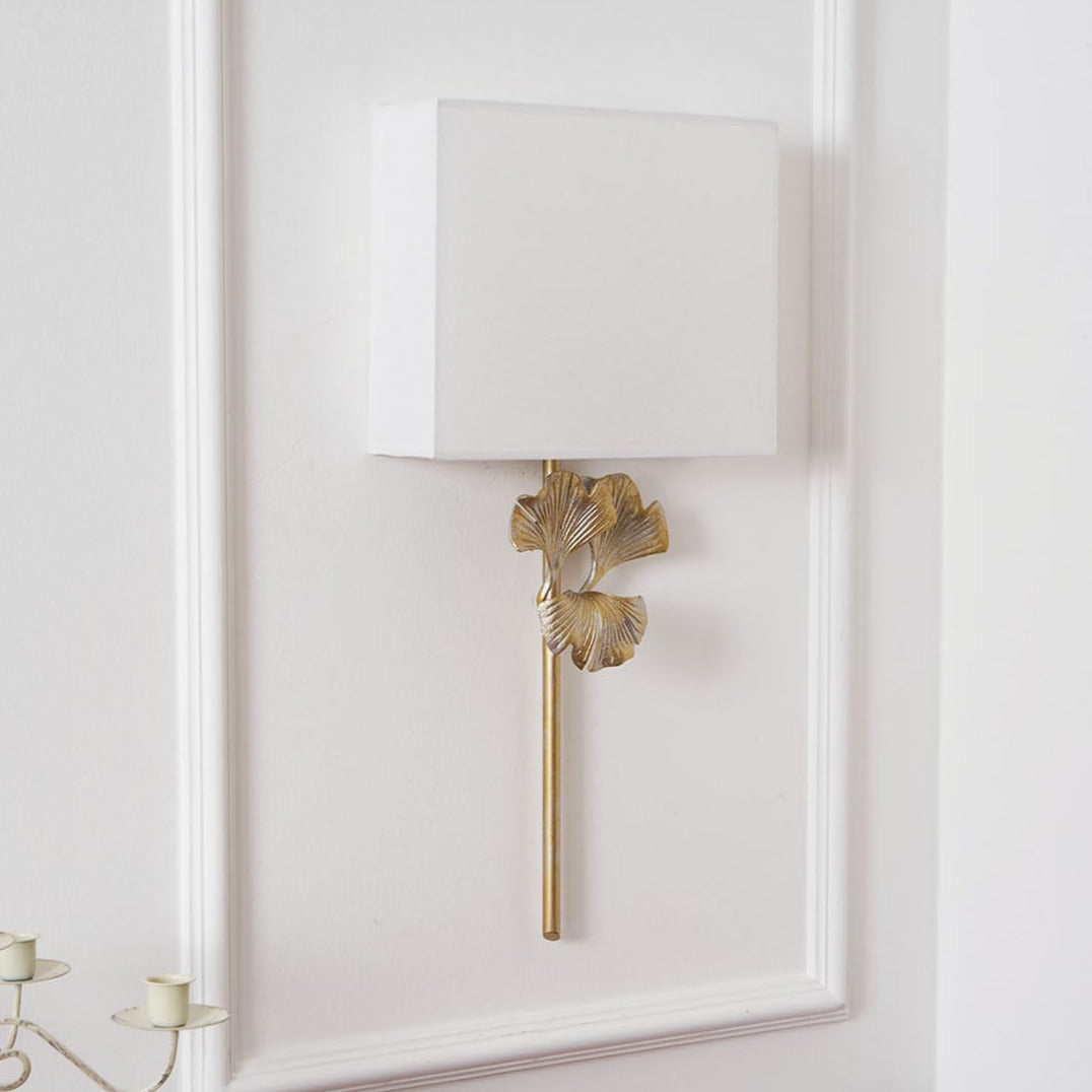 Ginkgo Wall Lamp – Daisy Leaf Design
