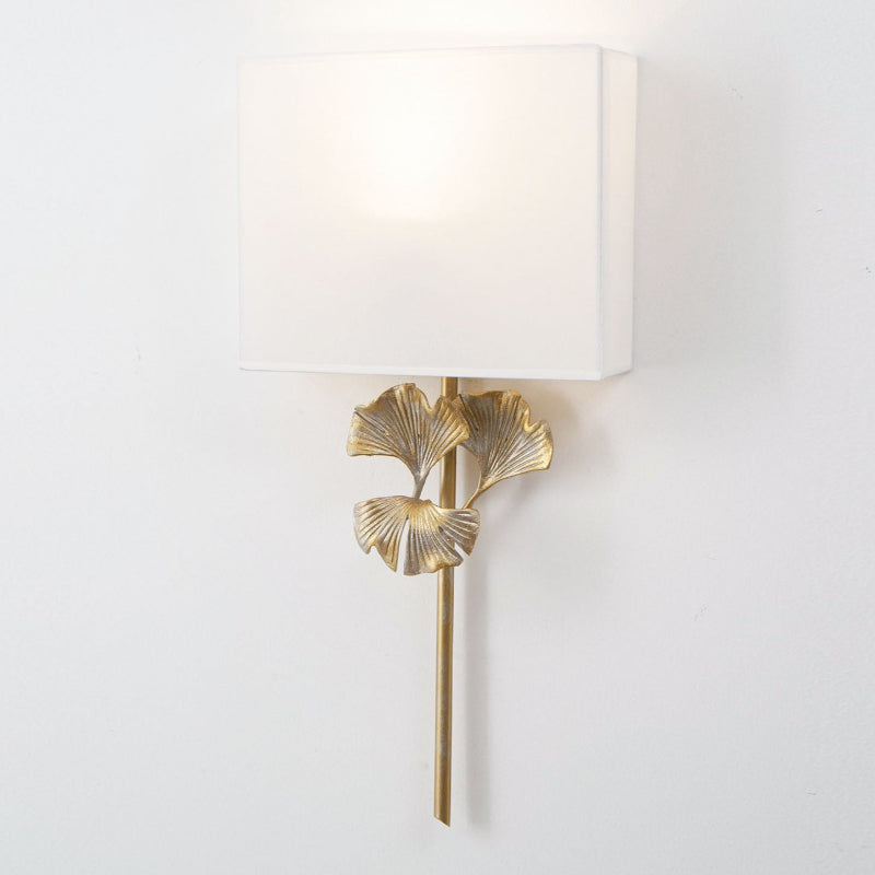 Ginkgo Wall Lamp – Daisy Leaf Design