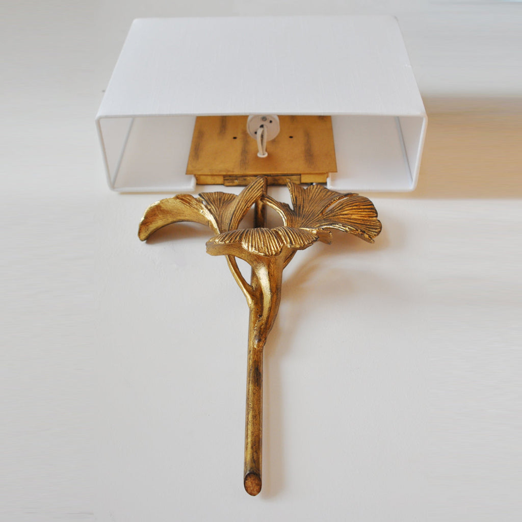 Ginkgo Wall Lamp – Daisy Leaf Design