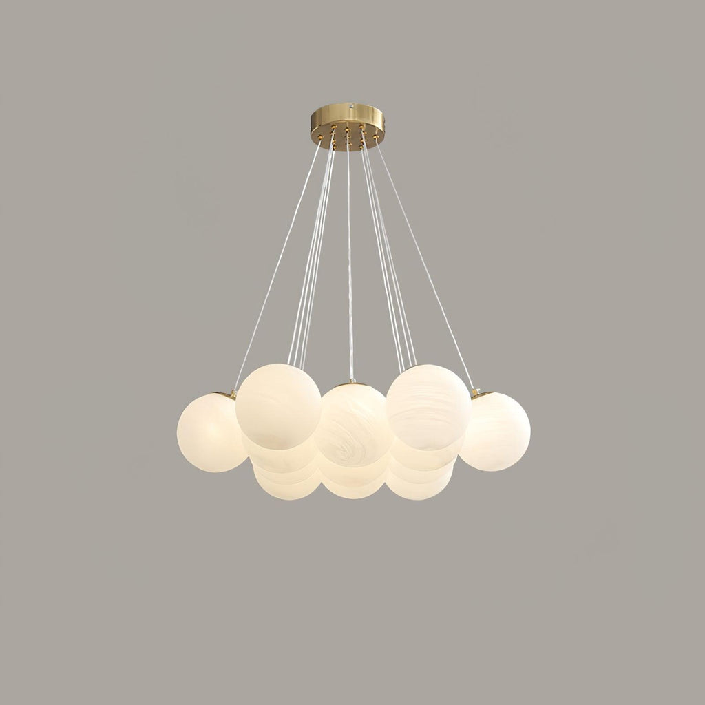 Glass Cluster Chandelier - Vakkerlight