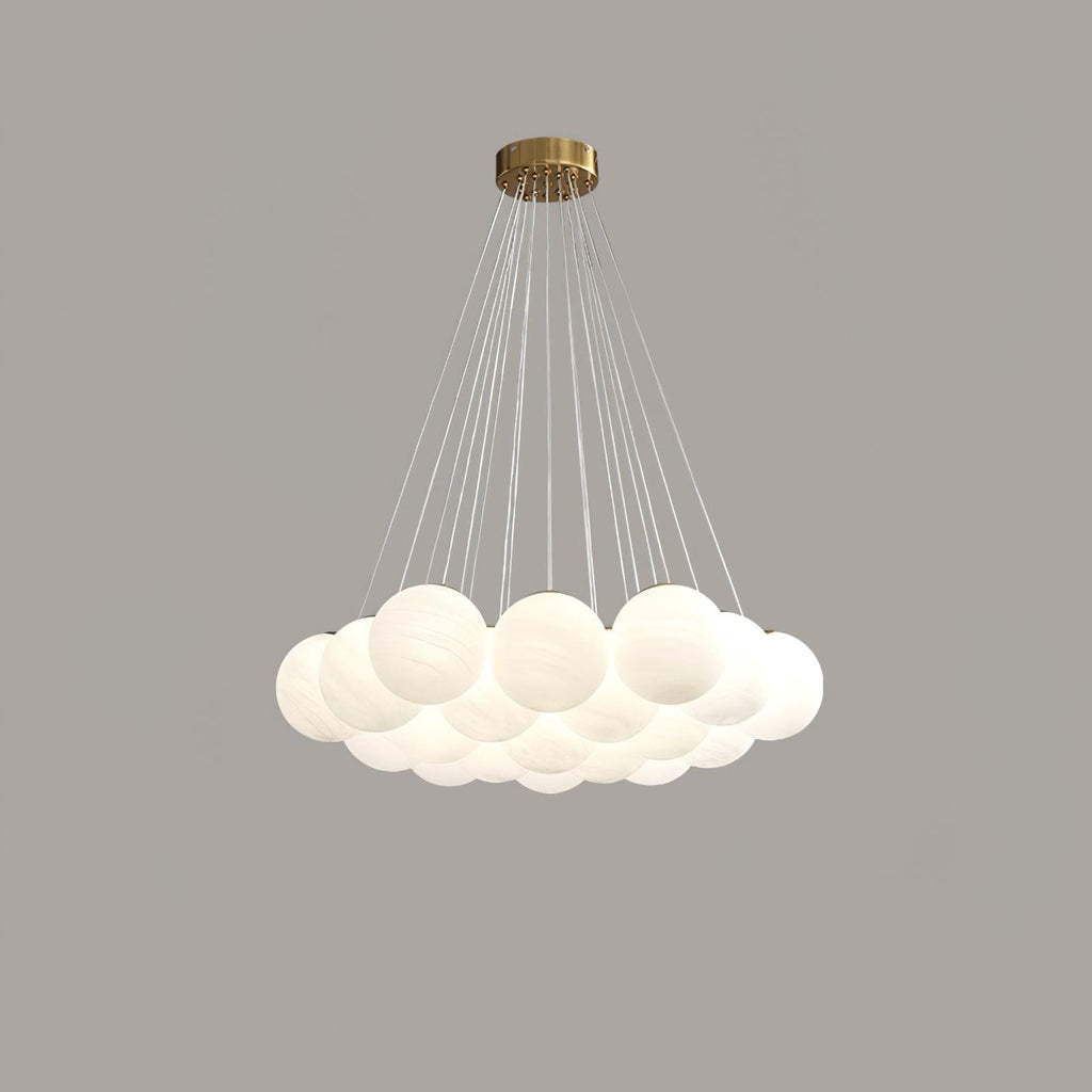 Glass Cluster Chandelier - Vakkerlight