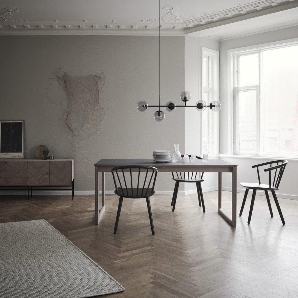 Minimalistische modulaire bolvormige kroonluchter
