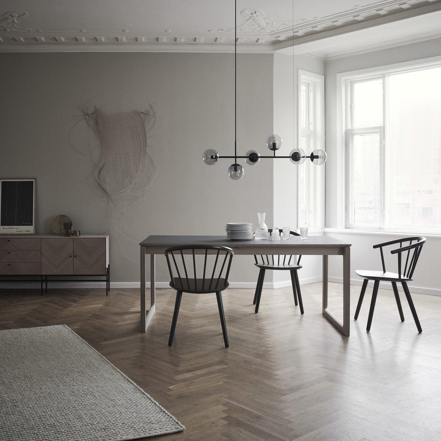Minimalistische modulaire bolvormige kroonluchter