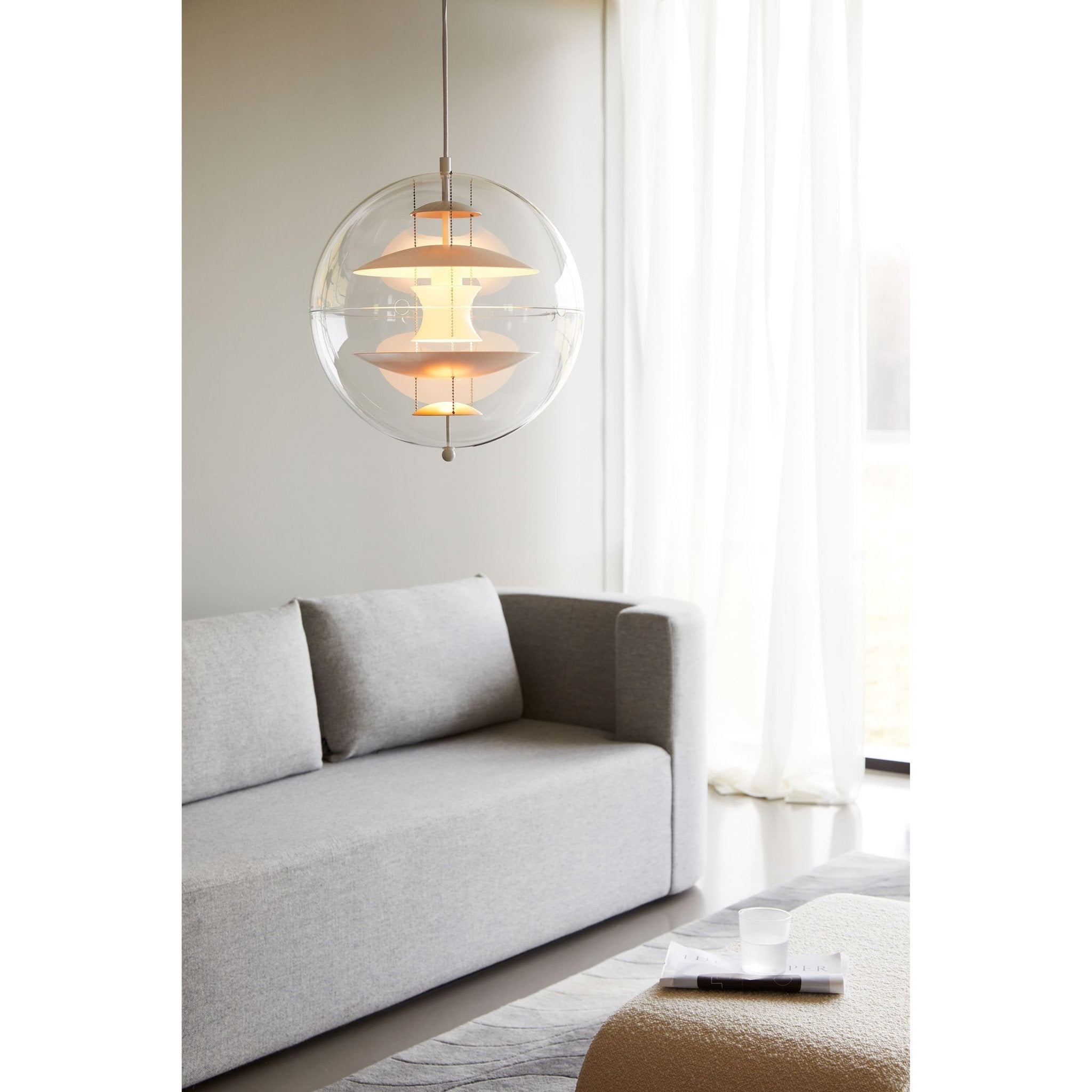 Contemporary Sphere Pendant Ceiling Light