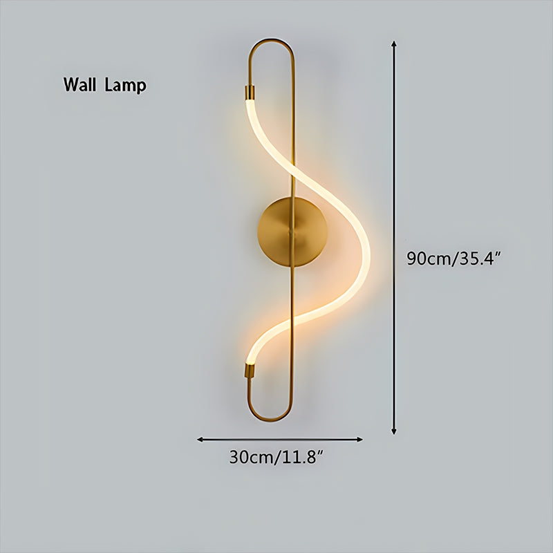 מנורת תלייה מודרנית עם צינור ארוך לד, לחדר אוכל - Orntli
