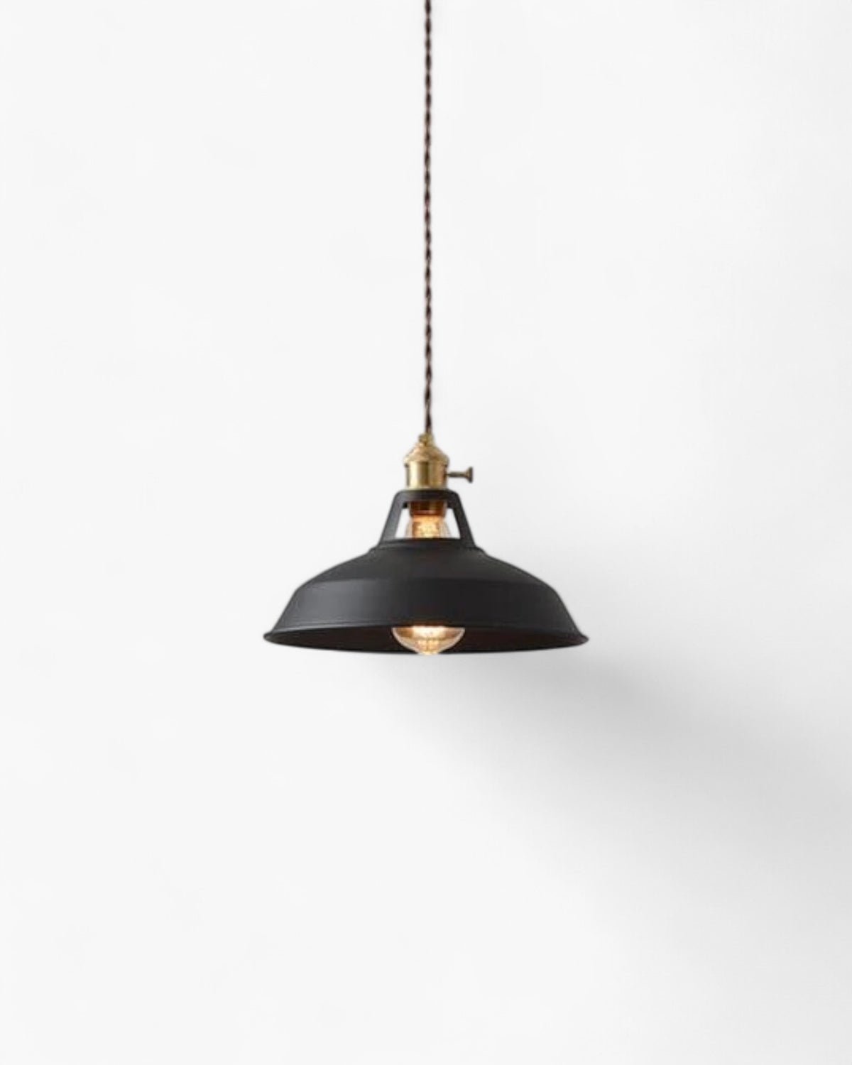 Aurinex Pendant Light With Brass Accents And Copper