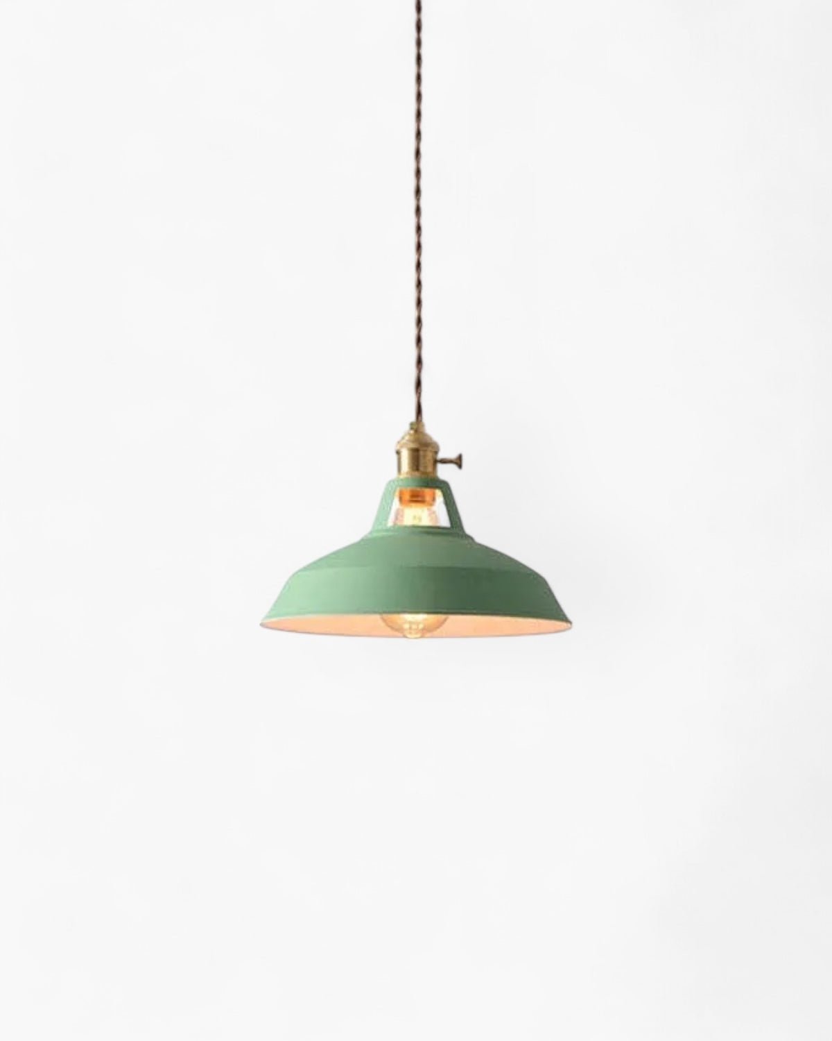 Aurinex Pendant Light With Brass Accents And Copper