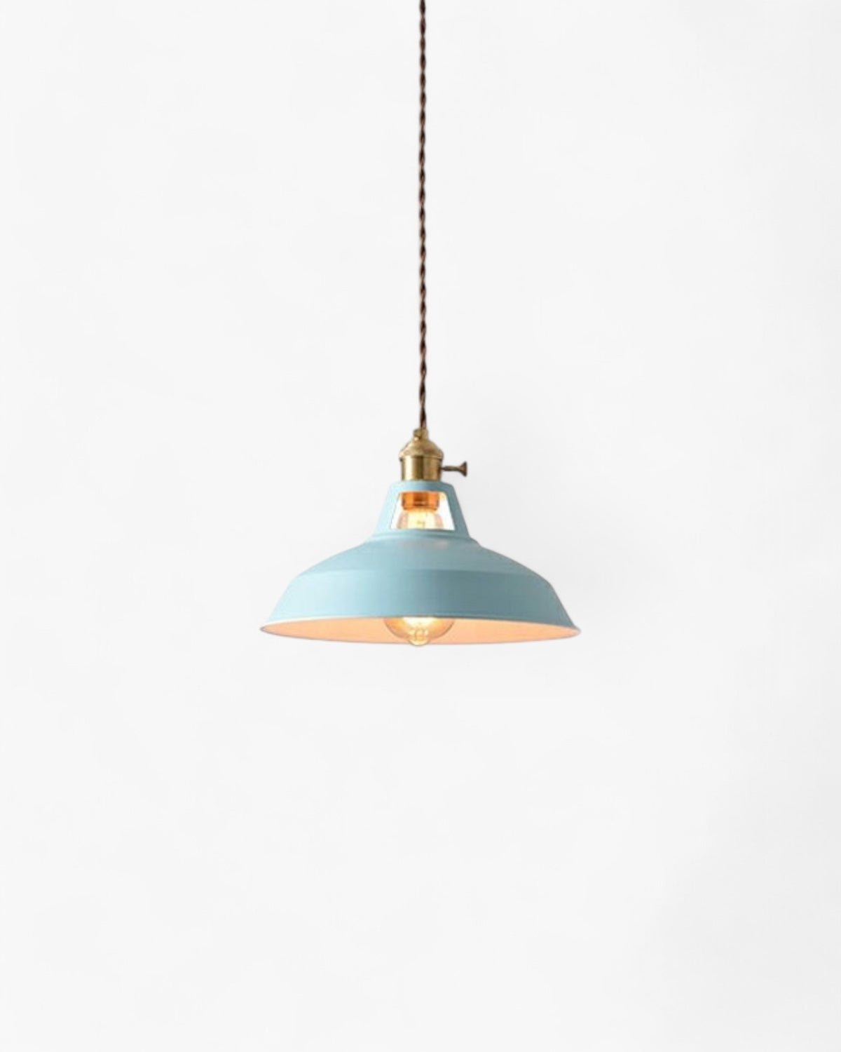 Aurinex Pendant Light With Brass Accents And Copper