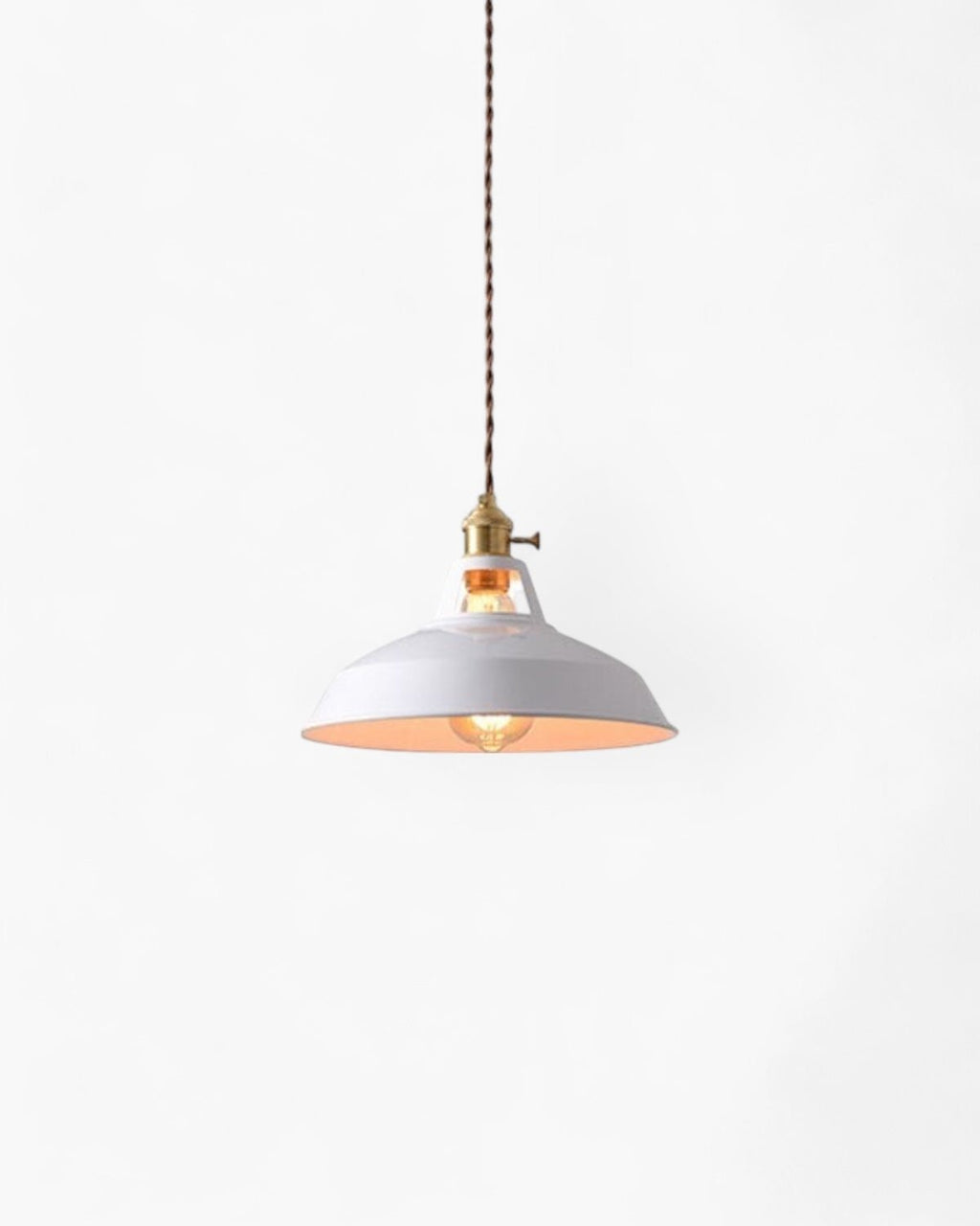 Aurinex Pendant Light With Brass Accents And Copper