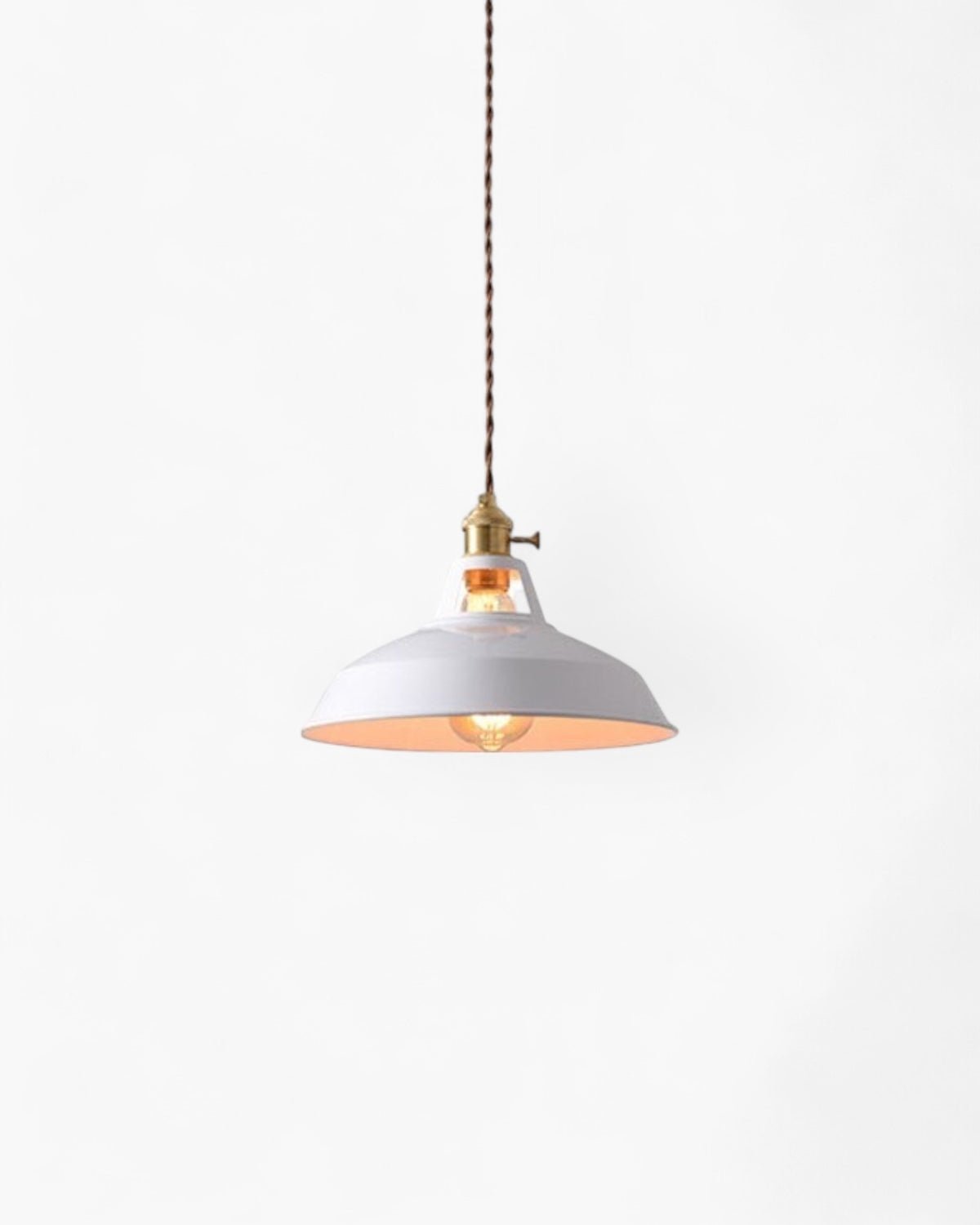 Aurinex Pendant Light With Brass Accents And Copper
