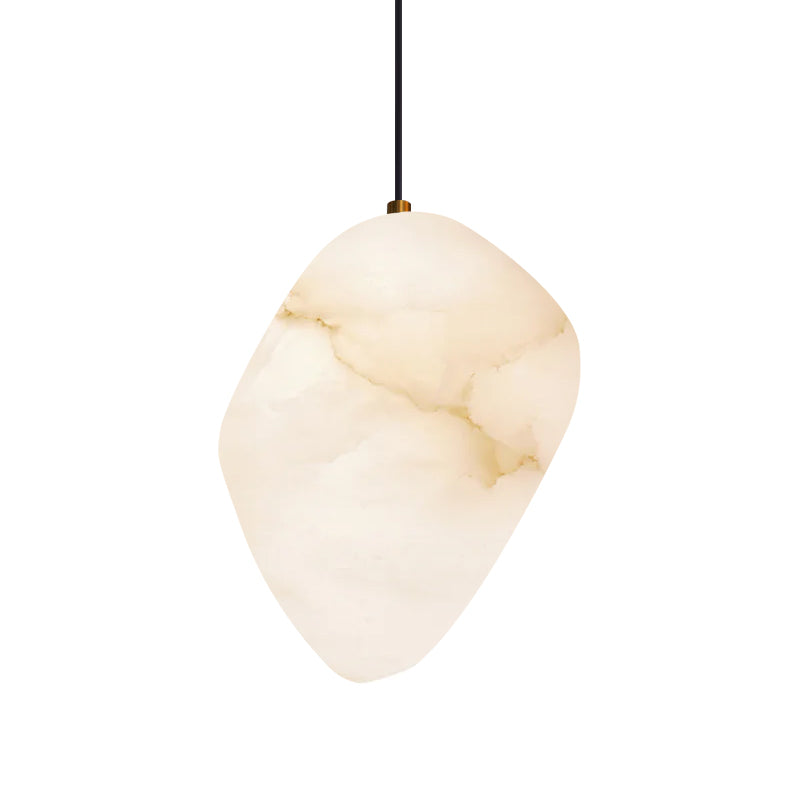 Lampada a sospensione Alabaster and Brass Goose