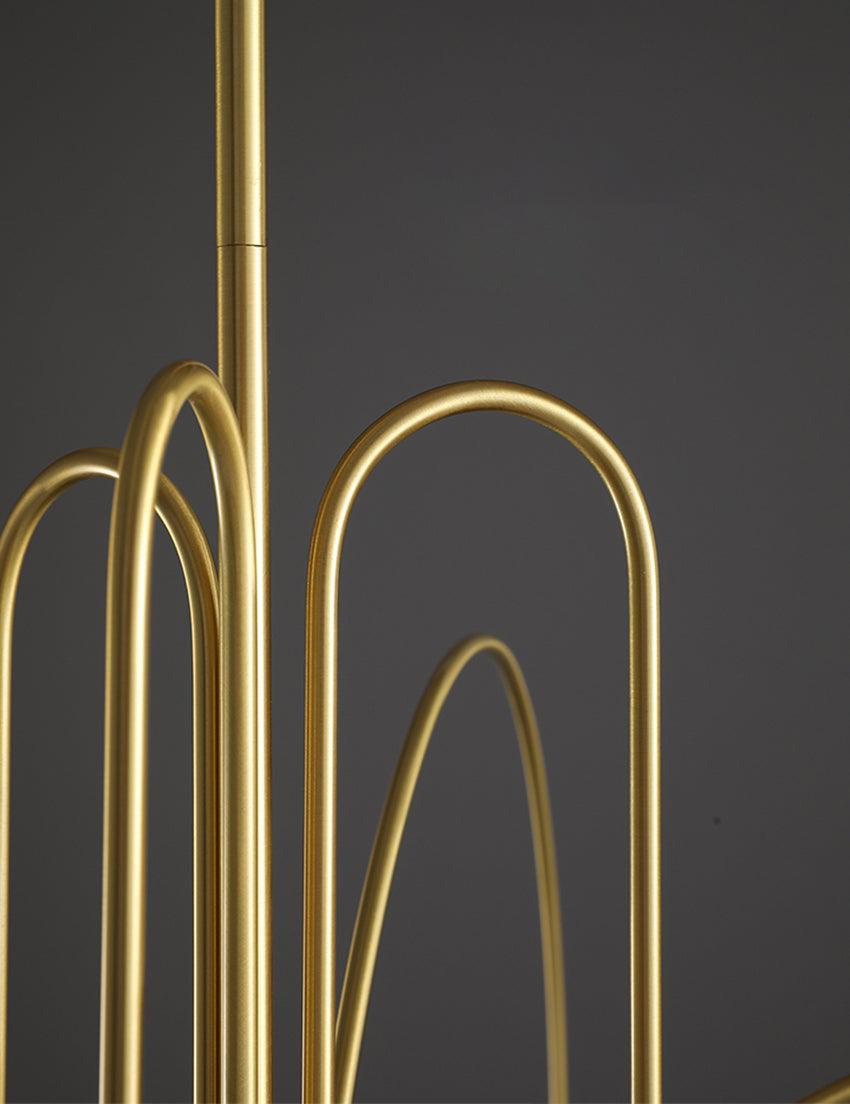 מנורת תלייה דרמטית גדולה ולורה לאכילה ומגורים