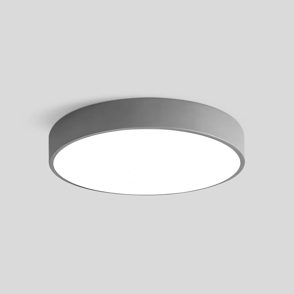 LED Minimalist Circular Macaron Ceiling Light - Orntli