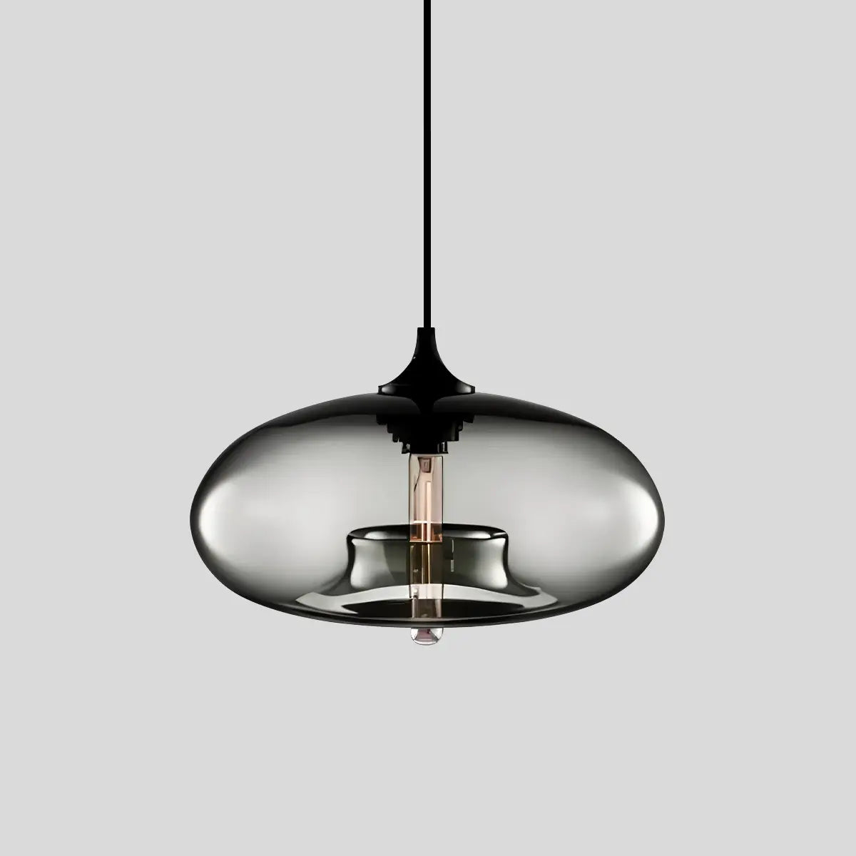 Lampu Gantung Kaca Berwarna-warni untuk Kawasan Makan - Orntli