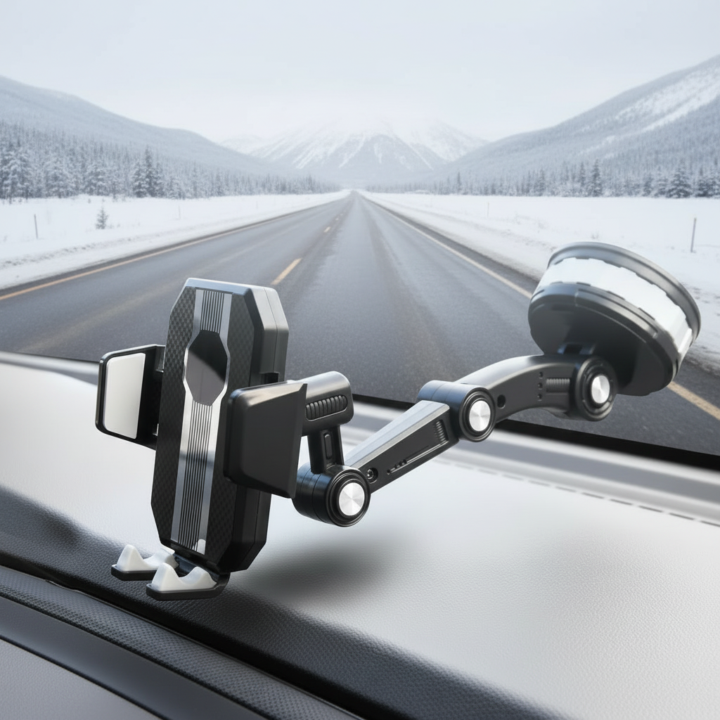 Universal Car Phone Mount Adjustable 360° Rotation