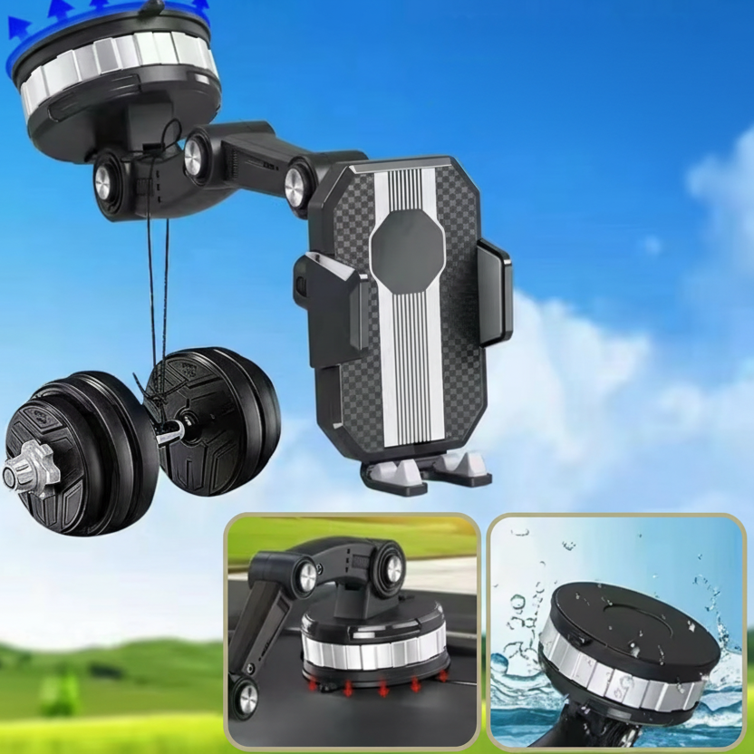 Universal Car Phone Mount Adjustable 360° Rotation