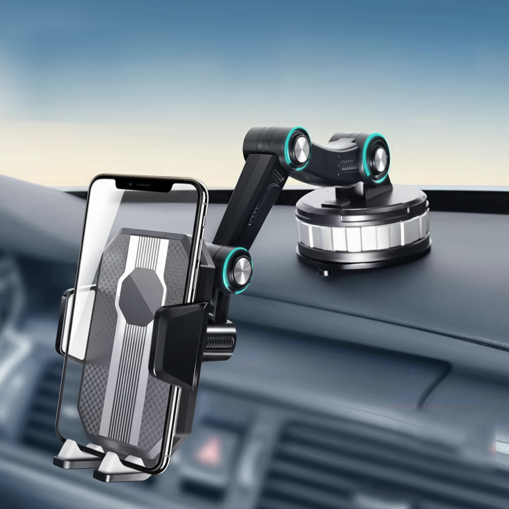Universal Car Phone Mount Adjustable 360° Rotation