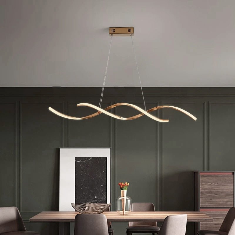 Candeeiro de Teto LED Moderno Espiral