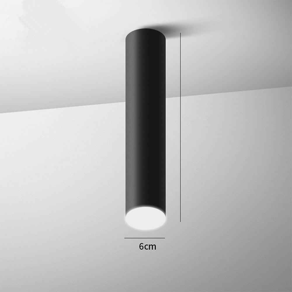 Lunaro | Surface Mounted LED Tube Downlight | Orntli