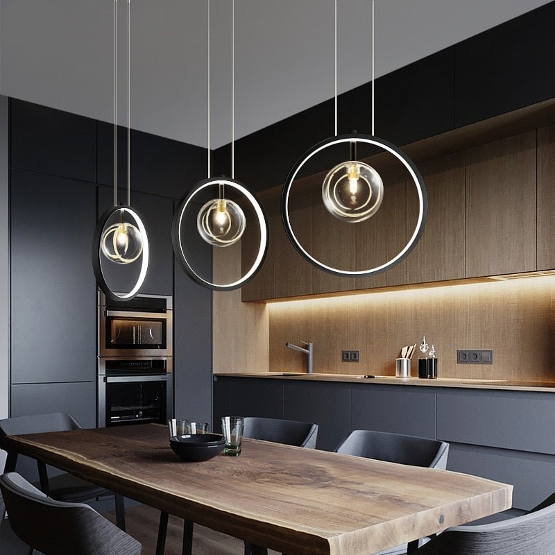 Suspension anneau rond