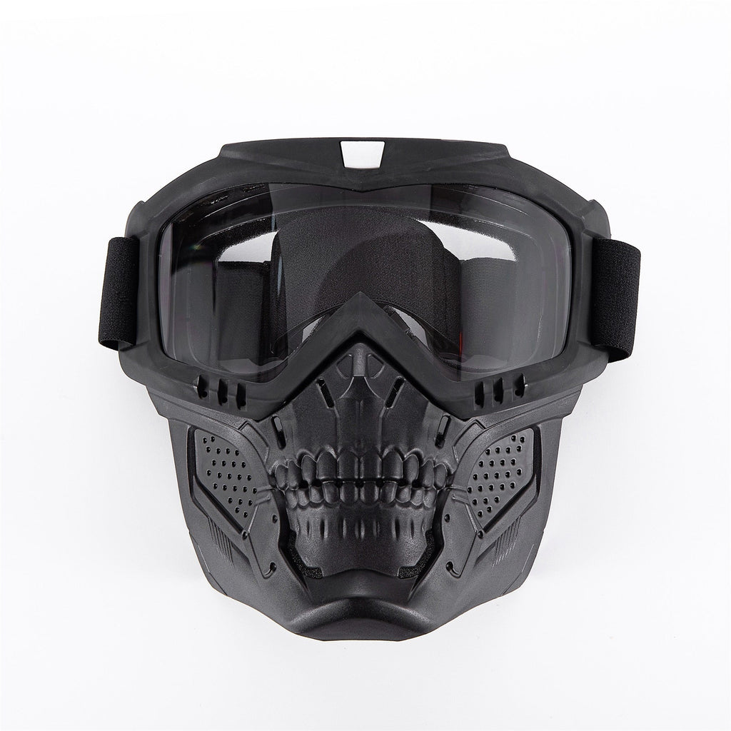 Gafas de Motocicleta con Máscara de Calavera