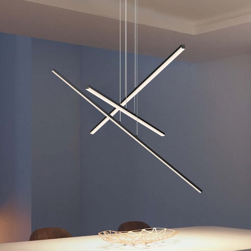 Schlanke LED-Hängeleuchte | Orntli