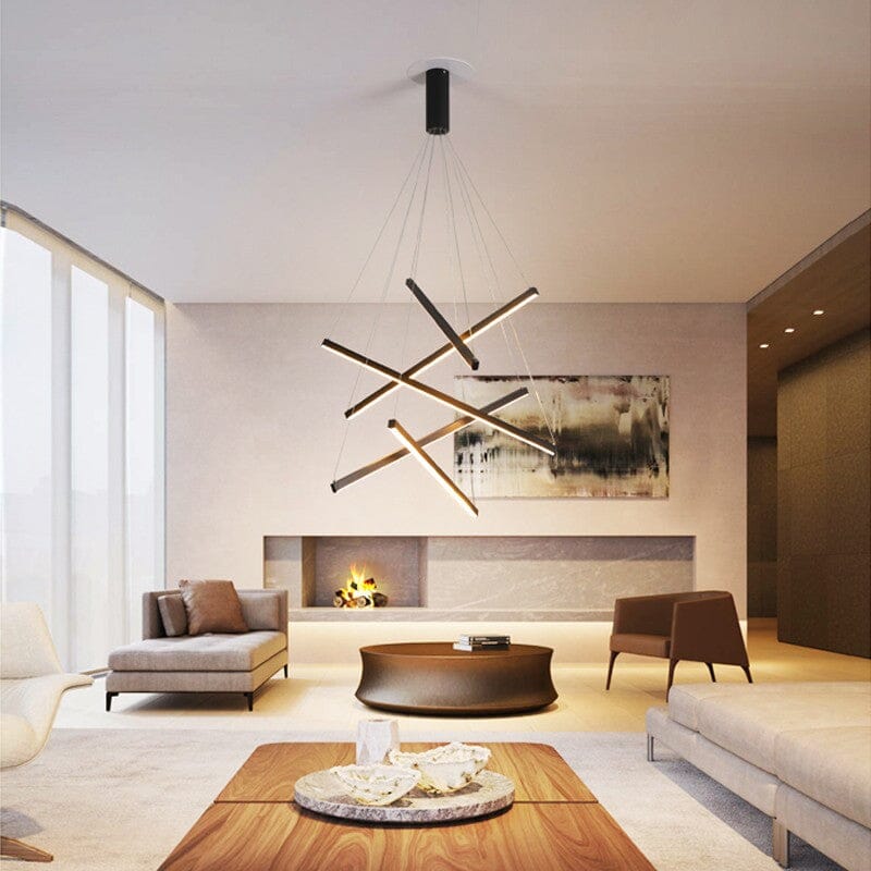 Moderner Duplex-Kronleuchter