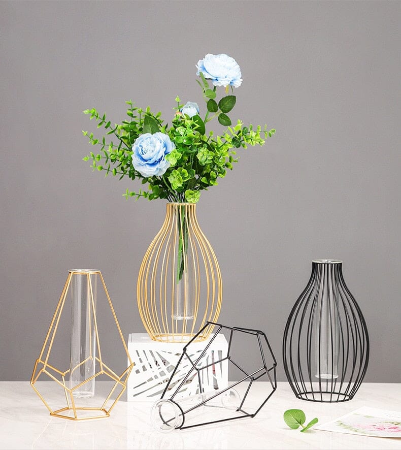 Nordisk geometrisk plantevase rør