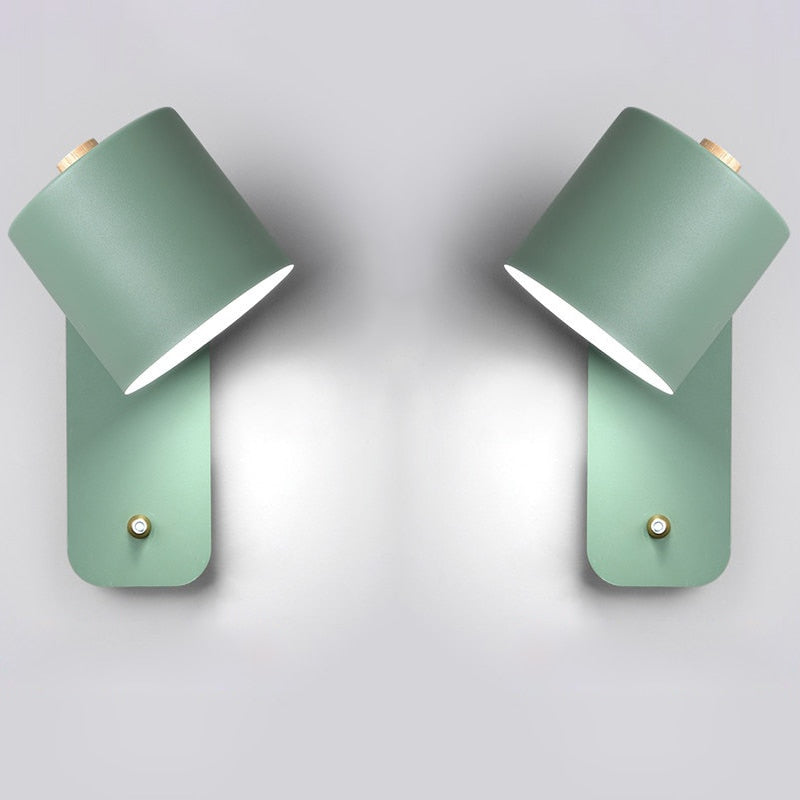 נובאלוקס מנורת קיר מודרנית LED עם מתג למסדרון