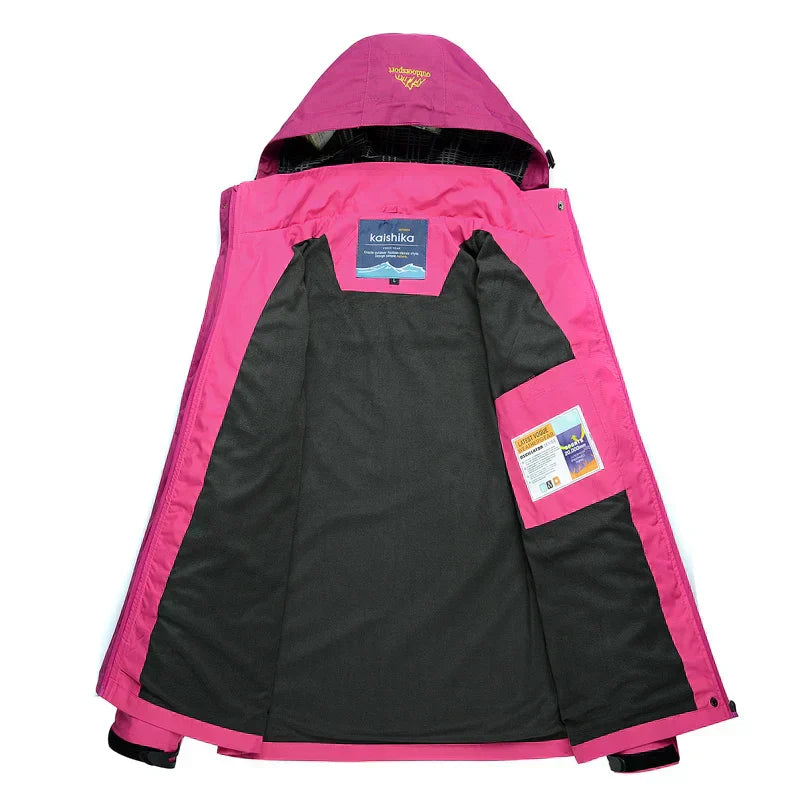 Veste d'automne pour femme – Imperméable et coupe-vent pour la randonnée, l'escalade et les voyages