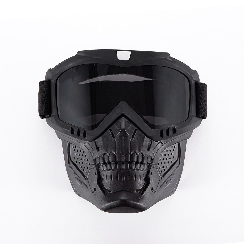 Gafas de Motocicleta con Máscara de Calavera