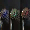 AquaGlow LED Digitale Douchekop – Kleurveranderende & Waterbesparende Handdouche