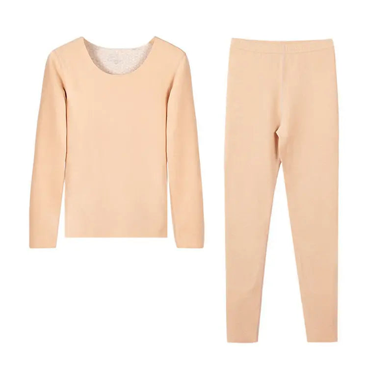 Emma ženski termo komplet – bešavni, debeli, dvoslojni topli zimski odjevni predmet