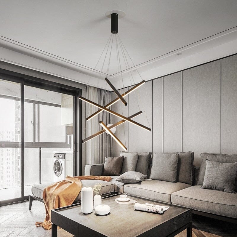 Moderner Duplex-Kronleuchter