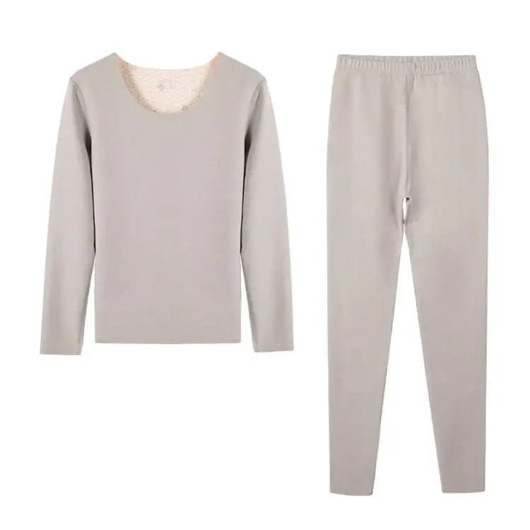 Emma ženski termo komplet – bešavni, debeli, dvoslojni topli zimski odjevni predmet