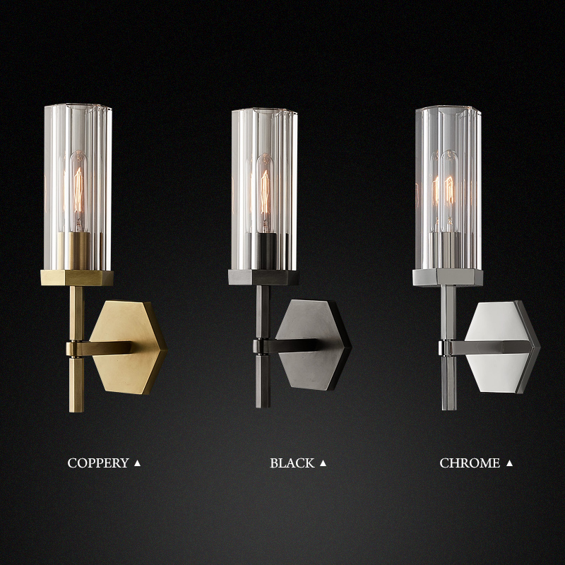 AI Lerb - 美国奢华水晶灯罩壁灯