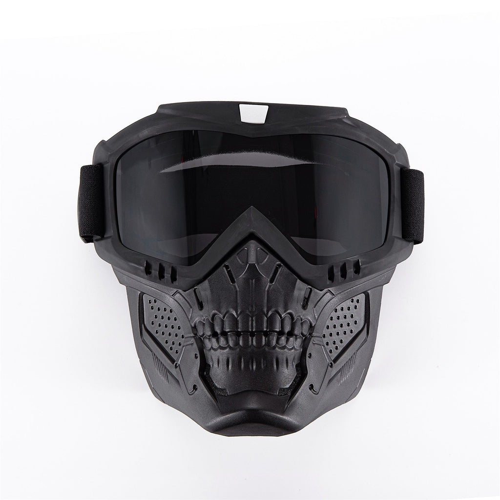 Gafas de Motocicleta con Máscara de Calavera