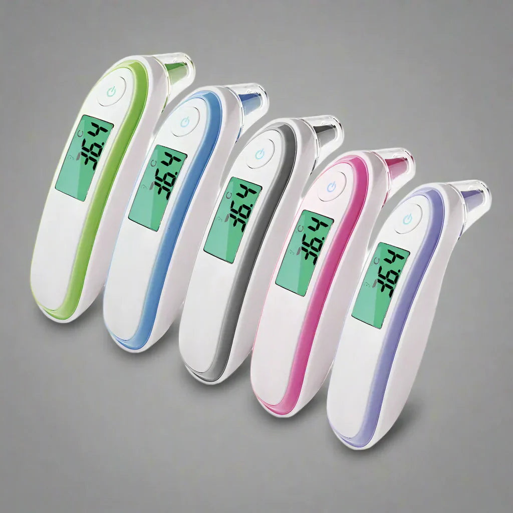 JYHealth Infrarot-Ohr- und Stirnthermometer – Genau & berührungslos für Baby & Erwachsene