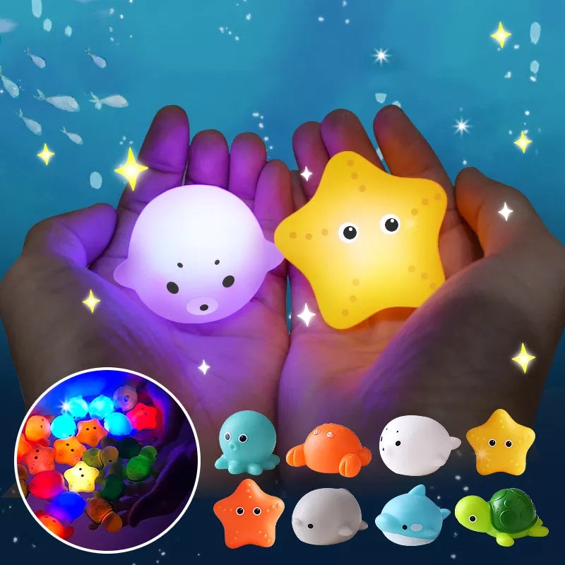 Bath Buddies™ - Haiwan mandi bercahaya yang comel - mainan mandi bercahaya