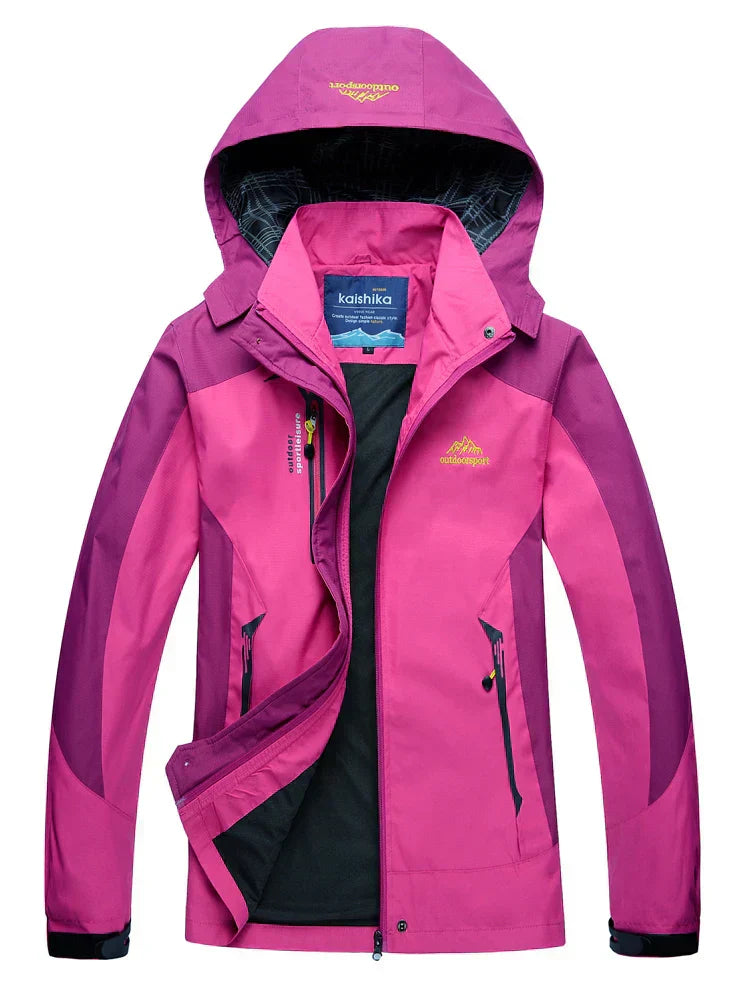 Veste d'automne pour femme – Imperméable et coupe-vent pour la randonnée, l'escalade et les voyages
