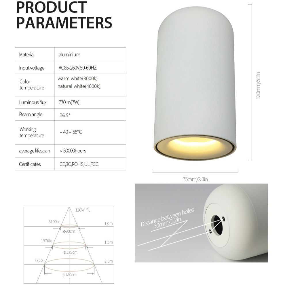 Timeless Scandinavian LED Spotlights Extended Length | Orntli