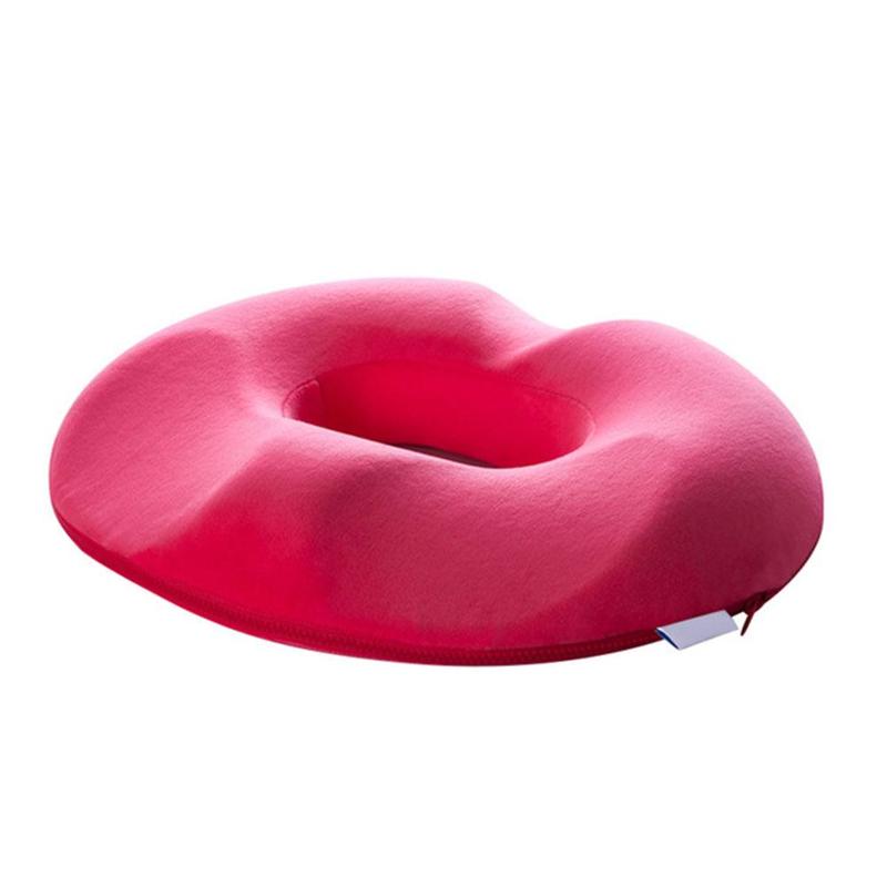 Almohada en forma de dona HaloCushion para alivio de hemorroides y dolor de coxis