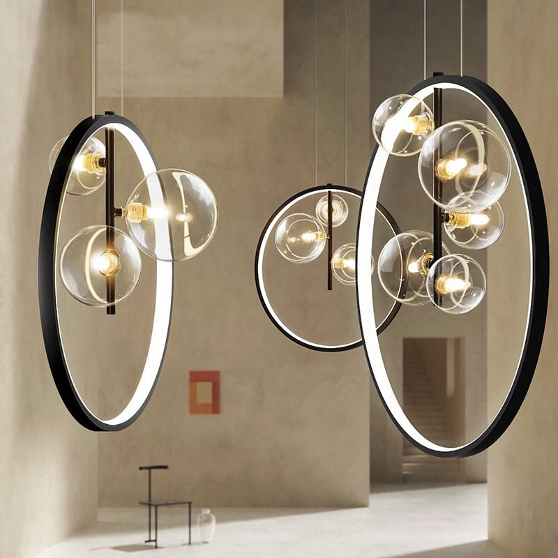 Suspension anneau rond