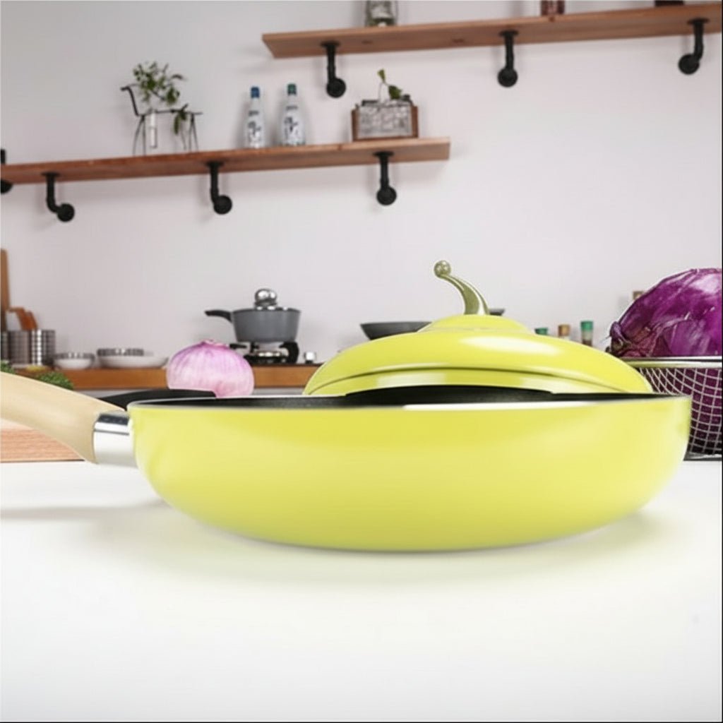 Lumina Nonstick Aluminum Frying Pan For Healthy Clean Cooking Home Cooks