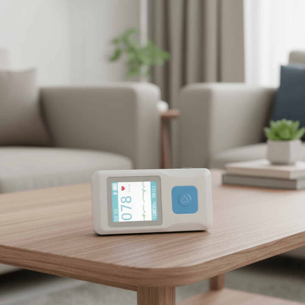 Monitor ECG Bluetooth NovaPulse per uso domestico con analisi tramite app