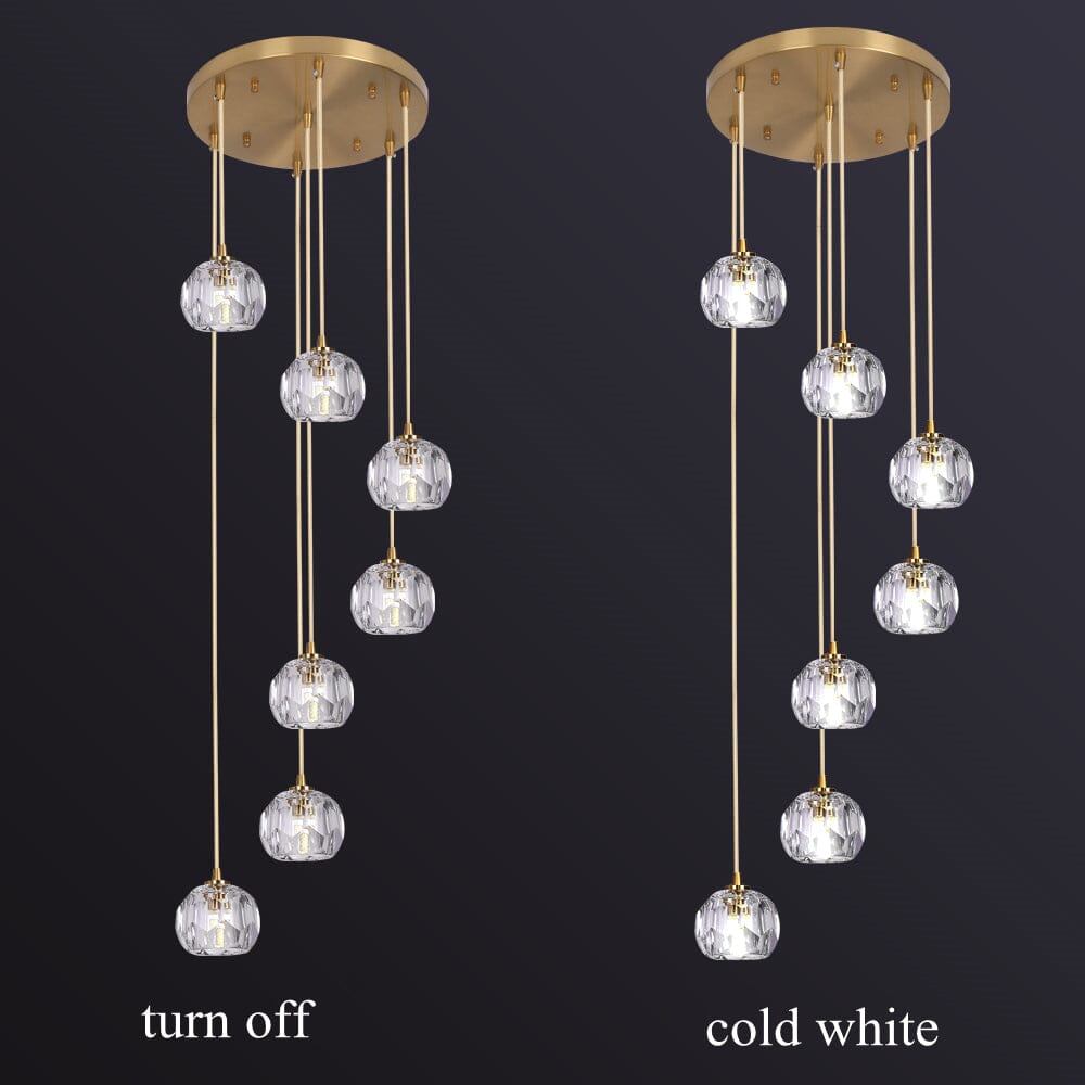 Lampu Gantung Kristal Nordic