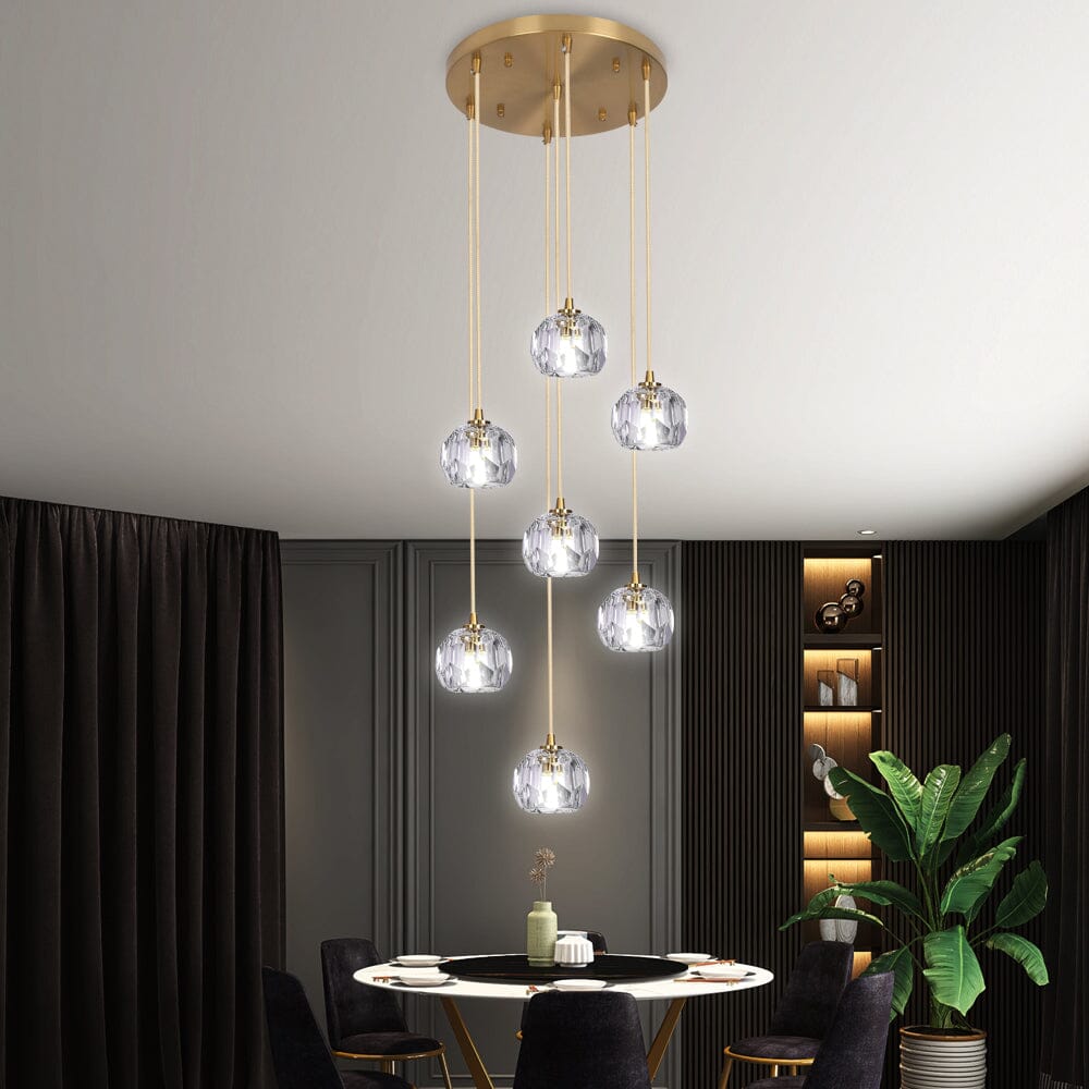 Lampu Gantung Kristal Nordic