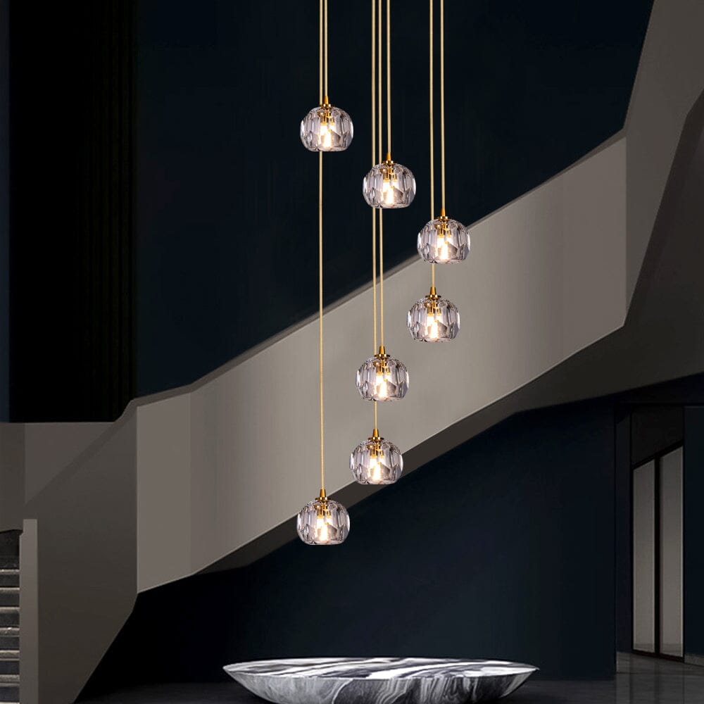 Lampu Gantung Kristal Nordic